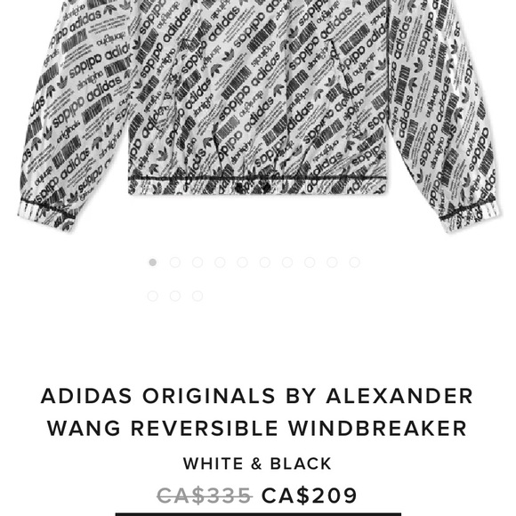 Adidas x alexander want reversible windbreaker - Picture 4 of 5